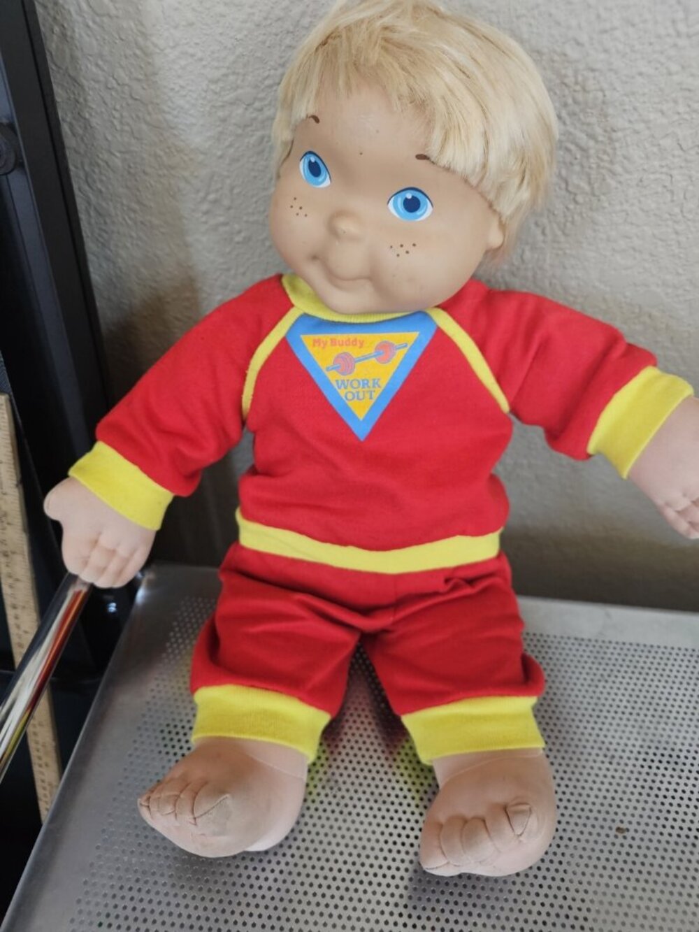My Buddy a Real PAL Boy Doll Blonde Hair Blue Eyes by Playskool 1986 Vintage